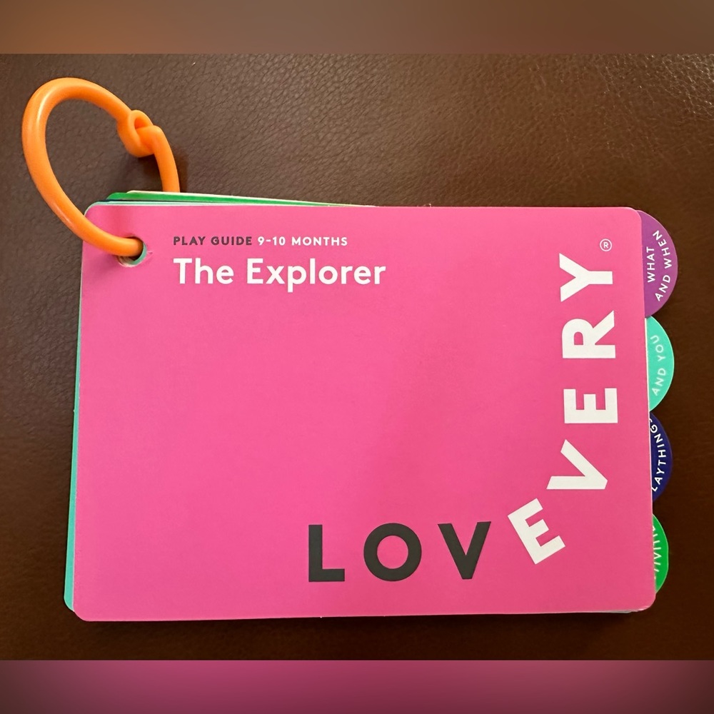 LOVEVERY The Explorer Play Guide (9-10 months) - Picture 2 of 3